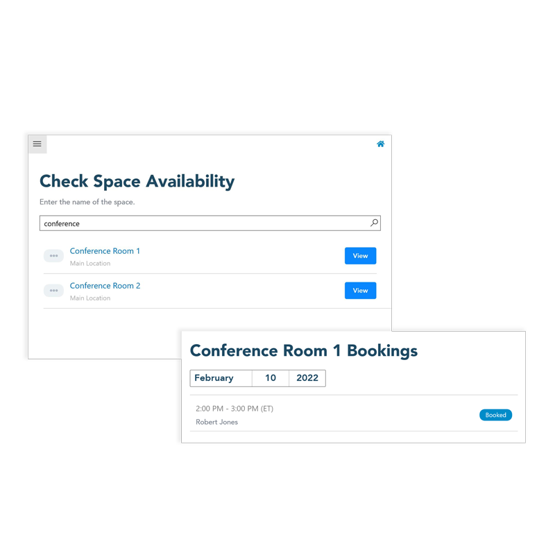 Check Space Availability